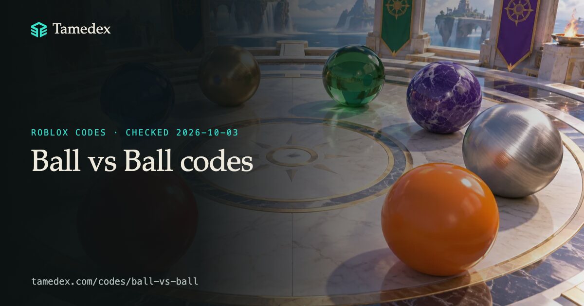 Ball vs Ball codes