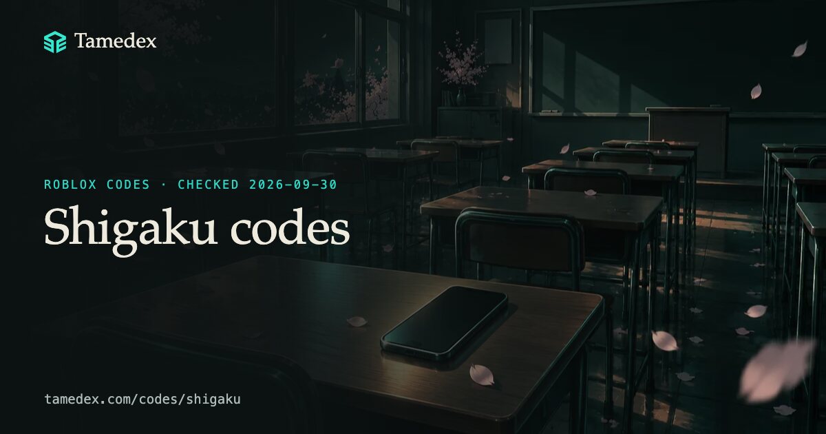 Shigaku codes